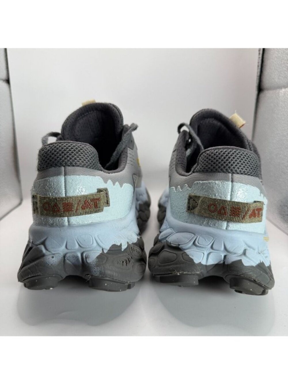 New Balance Fresh Foam More Trail V3 Gray Blue Men Running Shoes Size 11 2E Wide - Picture 5 of 7